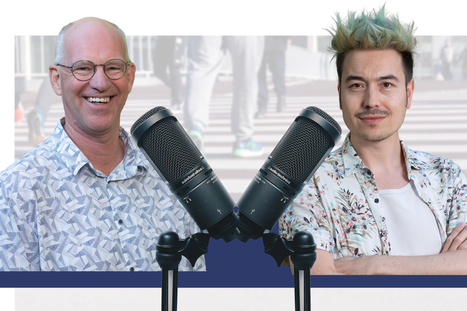 Afbeelding met Emile en Brandon